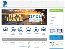 Tablet Screenshot of downeyfcu.org
